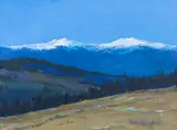 View from Round Mountain by Paul Kinslow, 1986, Oil on canvas, offered Oct 2024