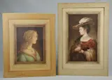 Untitled by Samuel Arlent Edwards, mezzotint portraits on paper, sold Jan 2019