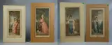 Untitled by Samuel Arlent Edwards, mezzotint oblong portraits of women on paper, sold Jan 2019