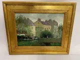 French view by John Charles Terelak, oil on board, sold Oct 2022