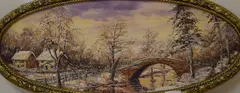 Untitled by Tom Holland, Oil on board, sold Aug 2026
