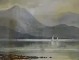 Ullswater by Keith Burtonshaw, Watercolour, sold Aug 2026