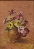 Untitled by S G Hunt, Oil on board, sold Aug 2026