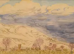 Horton in Ribblesdale in the Snow by Vivien White, Watercolour, sold Aug 2026