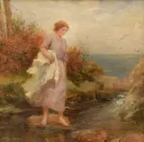 Untitled by Arthur Hopkins, watercolour, sold Aug 2026