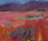 Copse by Amaryllis Johnston, Oil on board, sold Aug 2026