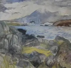 Untitled by Fiona Clucas, Mixed media, sold Aug 2026