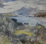 Untitled by Fiona Clucas, Mixed media, sold Aug 2026