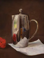Coffee Pot by Michael Fennell, Oil on canvas, sold Jun 2026