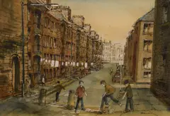 Untitled by William G Bell, Watercolour and Ink on paper, sold Jun 2026
