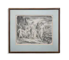 R.a. (british 1878-1961) the bathers by Augustus John O.m., Lithograph, sold Jun 2026