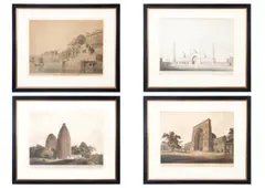 R.a. (british 1749-1840), four views from oriental scenery by Thomas Daniell, print (other), sold May 2026