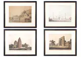 R.a. (british 1749-1840), four views from oriental scenery by Thomas Daniell, print (other), sold May 2026