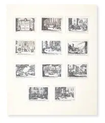 La vie de l'enfant prodique: the set of eleven engravings by Jacques Callot, print (other), sold May 2026