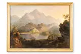 Loch achray and ben nevis by W. Cranbrook, oil, sold May 2026