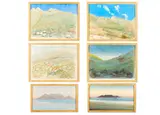 Views of south africa by Antony Little, watercolor, sold May 2026