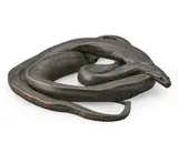 A red ringed viper by Hamish Mackie, Bronze, sold May 2026