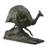 Guinea fowl, running by Dylan Lewis, Bronze, sold May 2026