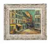 Rue d'auteuil, paris by Llewellyn Petley-Jones, Oil on canvas, sold May 2026