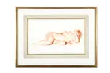 Reclining nude by Paul Maze, oil, sold Apr 2026