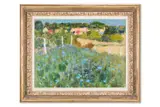 Landscape near royan by Alberto Morrocco, Oil on canvas, sold Apr 2026