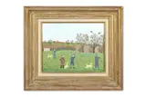 Pheasant to drive from stanhopes by Vincent Haddelsey, 1965, Oil on canvas, sold Apr 2026