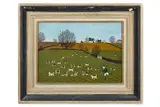 A view by Vincent Haddelsey, 1971, Oil on canvas, sold Apr 2026