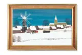 The eight sail mill by Vincent Haddelsey, 1973, Oil on canvas, sold Apr 2026