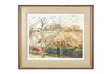 Girl in the rain by Carel Weight, Oil on board, sold Apr 2026