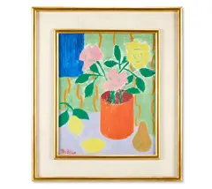 Deux citrons by Donald Bain, 1966, Oil on board, sold Apr 2026