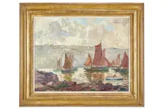 A peaceful haven by John Anthony Park, Oil on board, sold Apr 2026