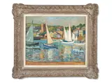 Summer, st. ives by John Anthony Park, Oil on board, sold Apr 2026