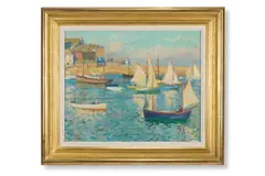 St. ives by John Anthony Park, Oil on panel, sold Apr 2026