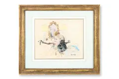 Jessie dressing by Paul Maze, Pastel on buff paper, sold Apr 2026