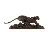 Cheetah by Jonathan Kenworthy, 2000, Bronze, sold Apr 2026