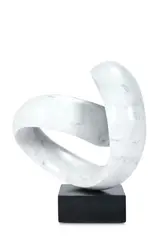 Ravel in marble ii by Richard Fox, 2017, Marble, sold Apr 2026