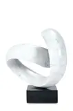 Ravel in marble ii by Richard Fox, 2017, Marble, sold Apr 2026