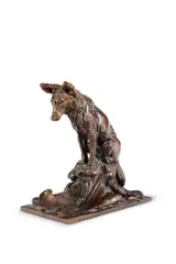 Fox by Jonathan Kenworthy, Bronze, sold Apr 2026