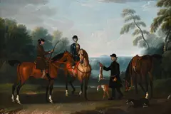 And thomas spencer (british 1700-1753), hare coursing by James Seymour, Oil on canvas, sold Apr 2026
