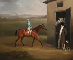 'prime minister' with jockey john shepherd up by Henry Bernard Chalon, Oil on canvas, sold Apr 2026