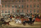 Hatchetts by James Pollard, Oil on canvas, sold Apr 2026