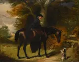 The countess of uxbridge mounted on 'rose' by Henry Richard Graves, Oil on canvas, sold Apr 2026