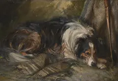 The herd's dog by Robert Alexander, Oil on canvas, sold Apr 2026