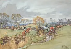 The blackmore vale near inwood by John King, Watercolour and bodycolour, sold Apr 2026