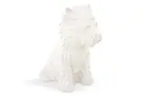 'puppy' vase; 1998 by Jeff Koons, sculpture, sold Apr 2026
