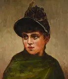 Beauty lies in many eyes by John Lavery, 1880, Oil on canvas, sold Mar 2026