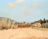 Blés et cannes de provence by Marcel Dyf, Oil on canvas, sold Mar 2026