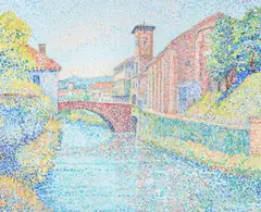St-jean-pied-de-port by Yvonne Canu, Oil on canvas, sold Mar 2026