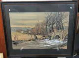 Untitled by Admiral Sir Charles Madden, watercolour, sold Jul 2023