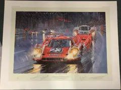 Untitled by Nicholas Watts, lithograph, sold Feb 2023
